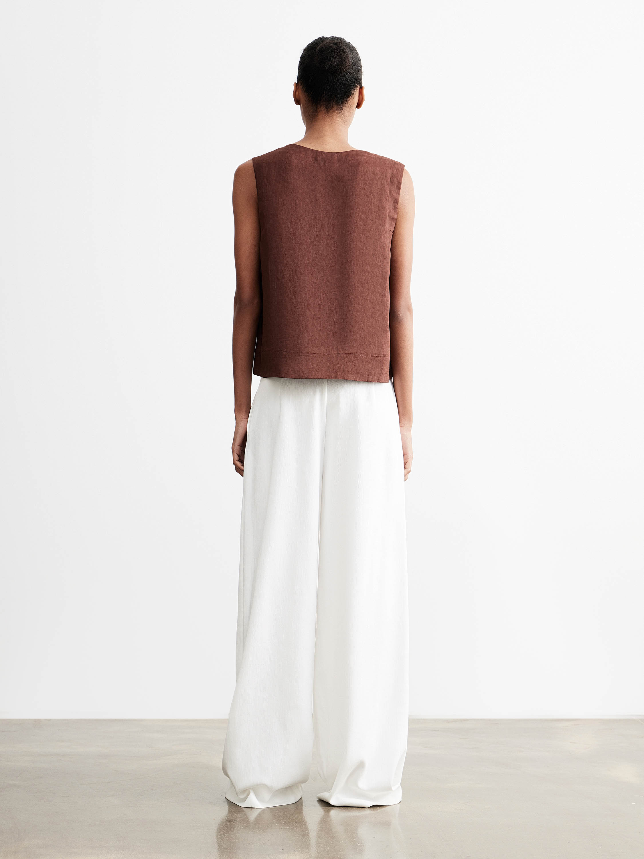 Брюки из тенсела Брюки из тенсела